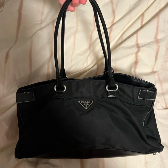 Prada Bags Vintage Prada Tessuto Handbag Poshmark